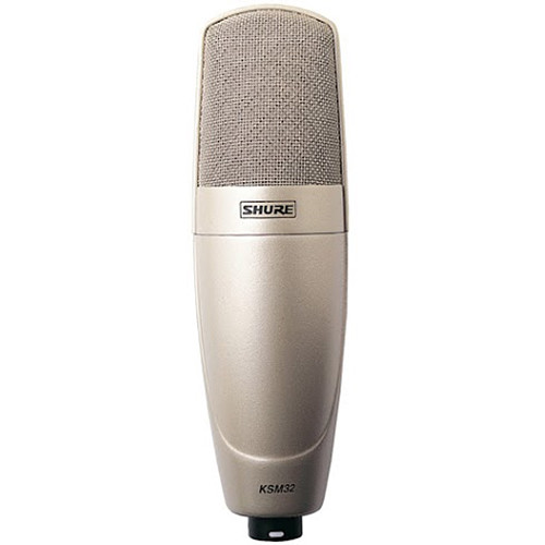 Shure KSM32/SL Embossed Single-Diaphragm Cardioid Condenser Studio Microphone, Champagne - Image 4