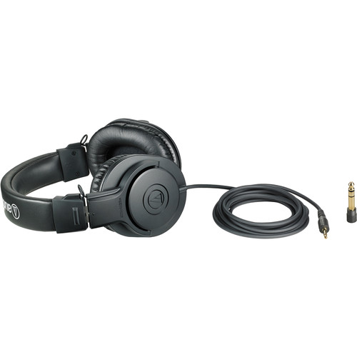 Audio-Technica ATH-M20x Closed-Back Monitor Headphones (Black) - Image 2