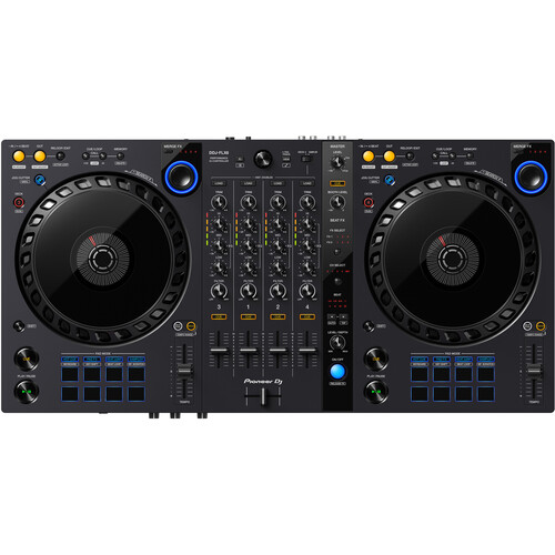 Pioneer DJ DDJ-FLX6 4-Channel DJ Controller for rekordbox and Serato DJ Pro (Black) - Image 2