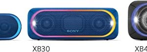 Sony XB40 Portable Wireless Speaker with Bluetooth and Speaker Lights - Blue