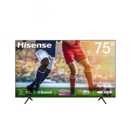 Hisense 75''Smart UHD 4K Satellite TV+Netflix,Youtube,Prime Video