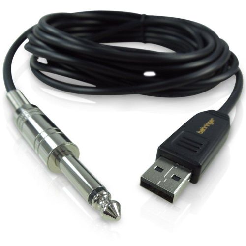 Behringer Guitar / Bass USB Audio Interface Cable GUITAR 2 USB - Image 4