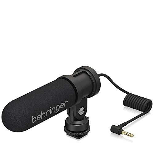 Behringer Camera Stereo Condenser Shotgun Microphone 3.5mm Terminal XY Method VIDEO MIC X1