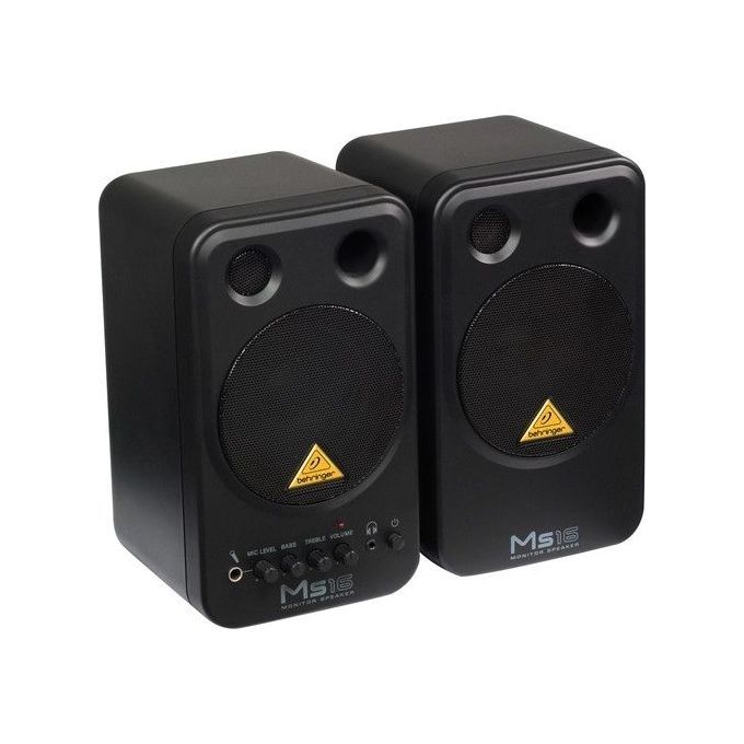 Behringer MS16 2-Way Active Nearfield Monitors (Pair)