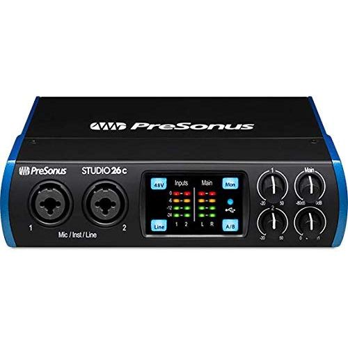 Presonus audio interface studio 26c