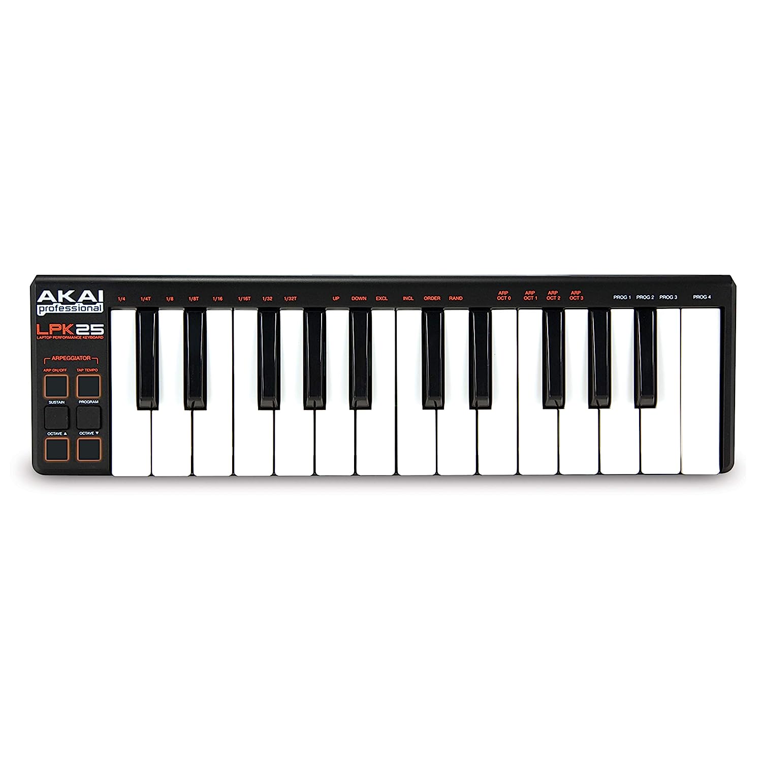 AKAI Akai Professional LPK25 - 25 Key Portable USB MIDI Keyboard Controller For Laptops (Mac & PC)