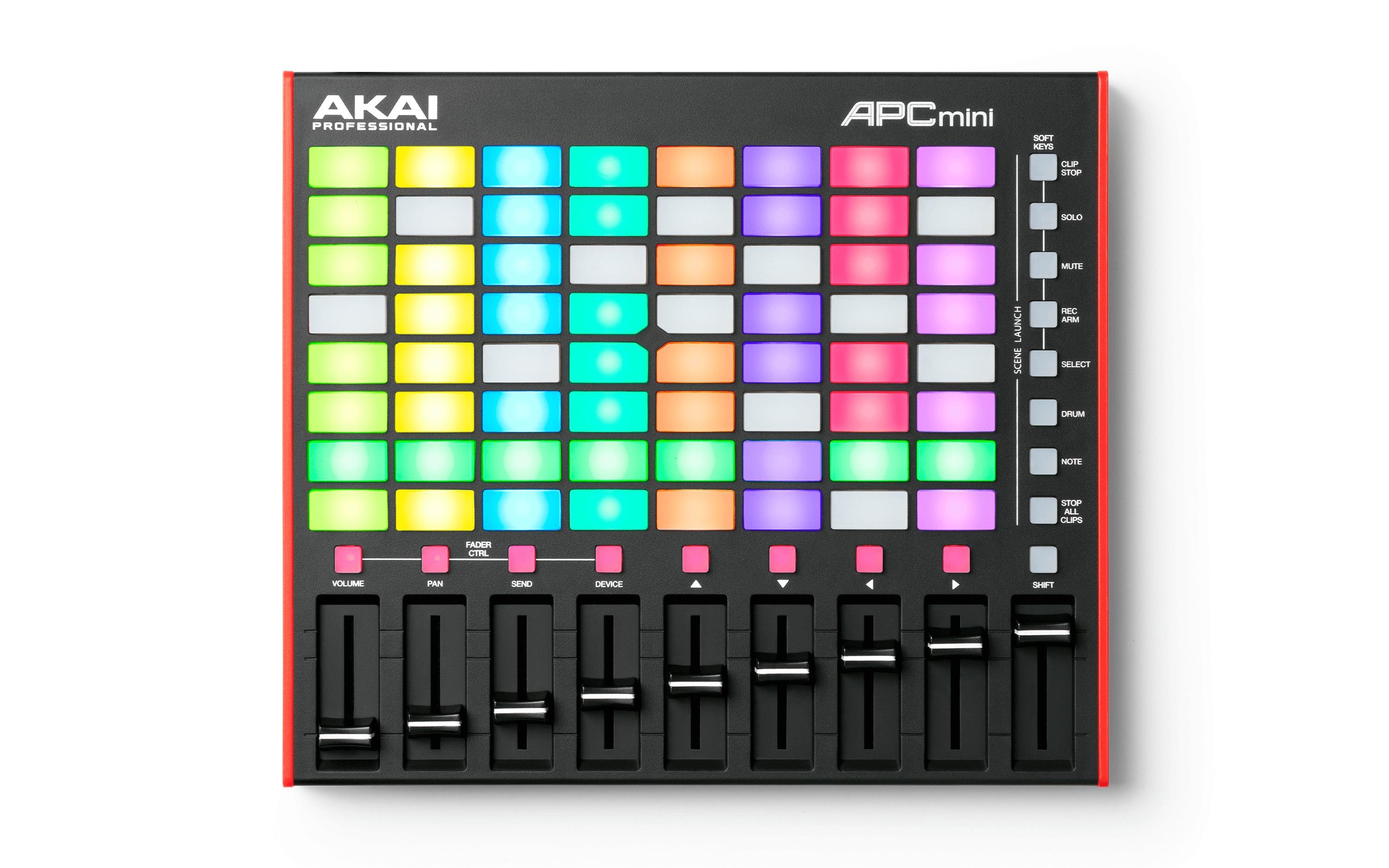 AKAI Professional USB MIDI Controller 64 RGB Pads MIDI Mixer with Ableton Live Lite APC mini MK2 - Image 4