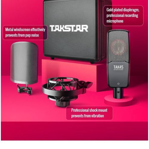 Takstar TAK45 Professional Recording Microphone Condenser
