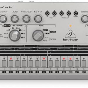 Behringer Analog Drum Machine USB / FROM MIDDAY Compatible 16-Step Sequencer with Analog Distortion RD-6-SR