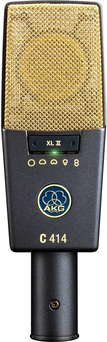 AKG Pro Audio C414 XLII Vocal Condenser Microphone, Multipattern, Black - Image 2