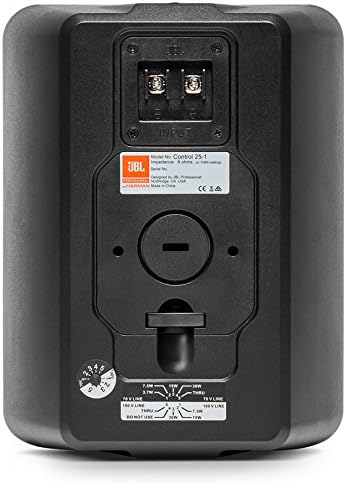 JBL Control 23-1 | Ultra Compact 3inch Two Way Vented Loudspeaker Black Pair - Image 4