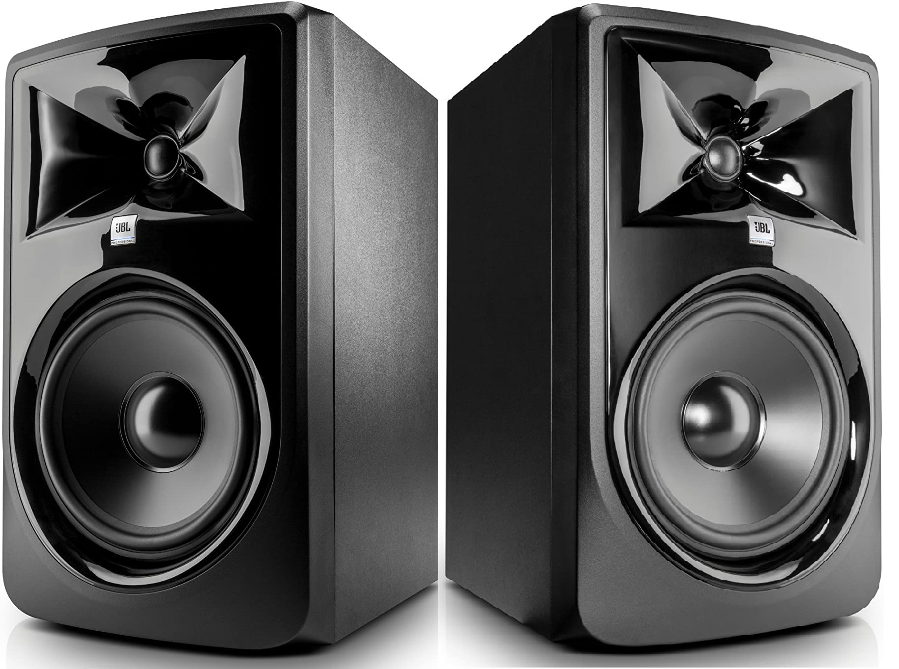 JBL Professional 308P MkII Next-Generation 8-Inch 2-Way Powered Studio Monitor, Black