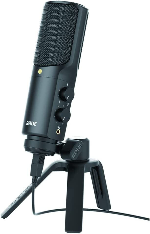 RØDE NT-USB Versatile Studio-quality Condenser USB Microphone with Pop Filter and Tripod for Streaming, Gaming, Podcasting, Music Production, Vocal and Instrument Recording - Image 3