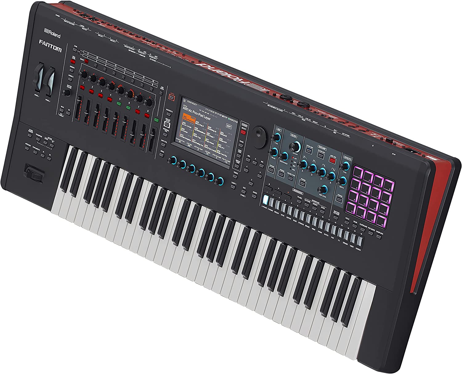 Roland FANTOM-6 Music Workstation 61-key Semi-weighted Synthesizer Keyboard - Image 4