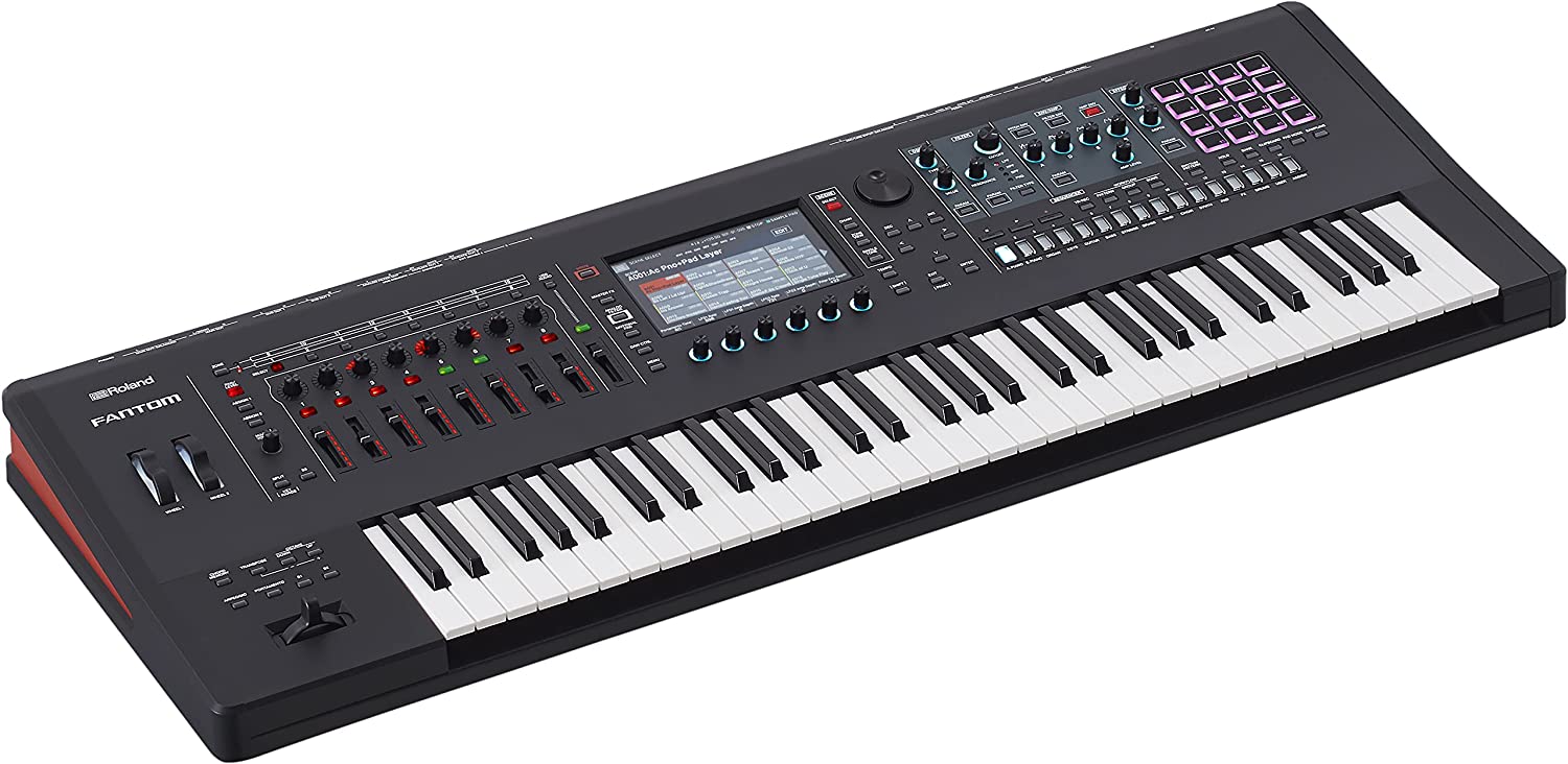 Roland FANTOM-6 Music Workstation 61-key Semi-weighted Synthesizer Keyboard - Image 5