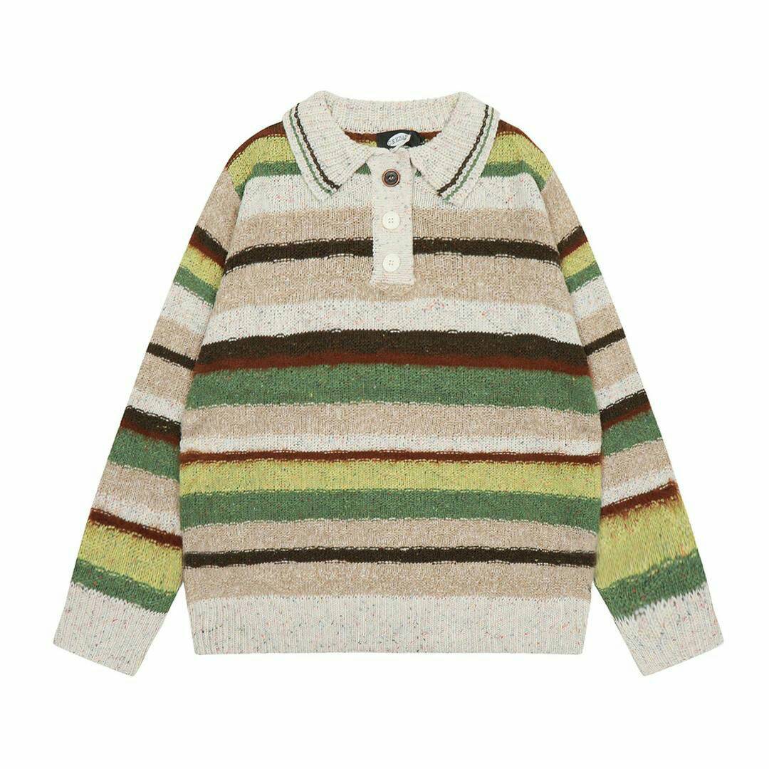 COLAR COZY SWEATER . COLOURS : Available in all colours . - Image 2