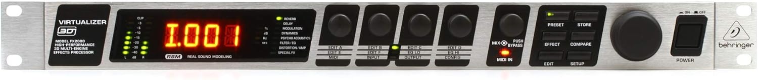 Behringer Virtualizer 3D FX2000 Effects Processor