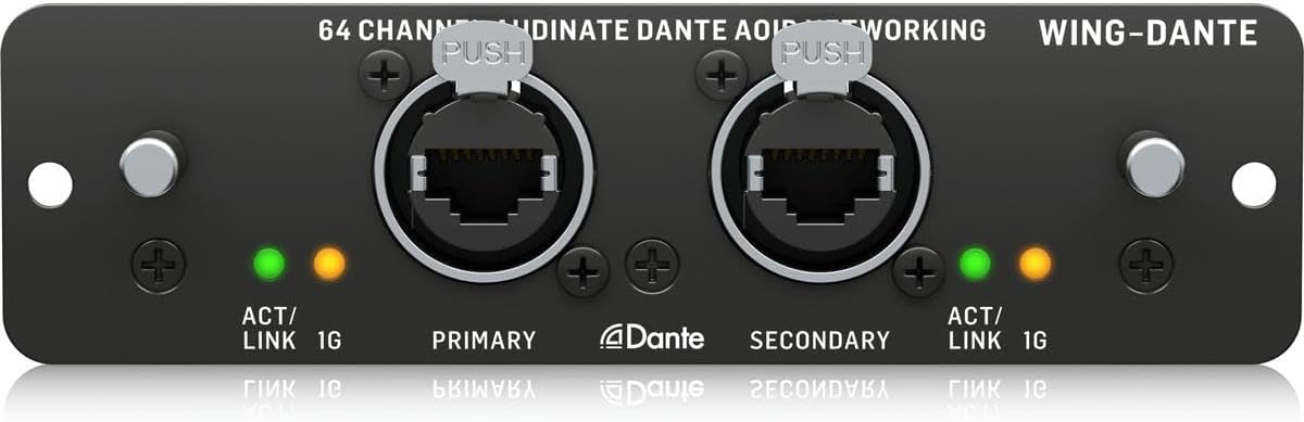 Behringer WING-DANTE 64-channel Dante Expansion Card