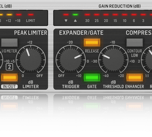 Behringer MDX4600 MULTICOM PRO-XL - 4 Channel Compressor/Limiter and Peak Limiter
