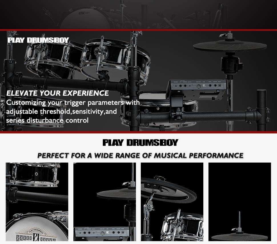 PDX780 Electronic Drum Set - High Quality & Versatility - Image 3